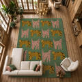 Hand-Tufted Rectangular Rug – Premium Stylish Carpet for Modern & Trendy Interior Décor
