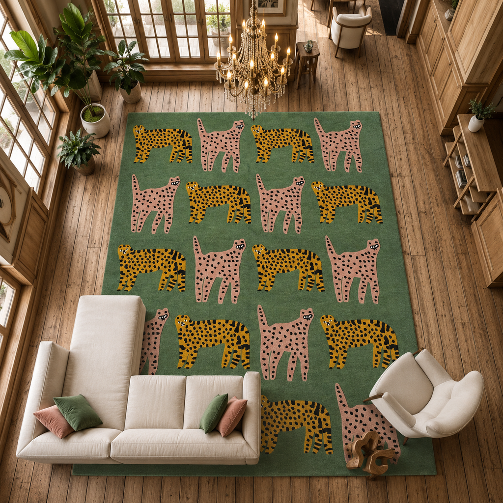 Artisan Tufted Wool Catwalk Rug