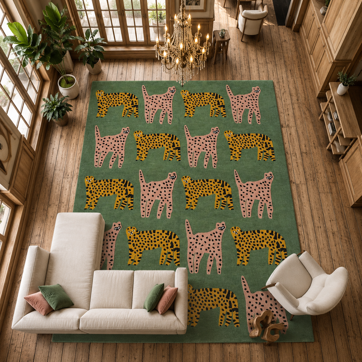 Artisan Tufted Wool Catwalk Rug