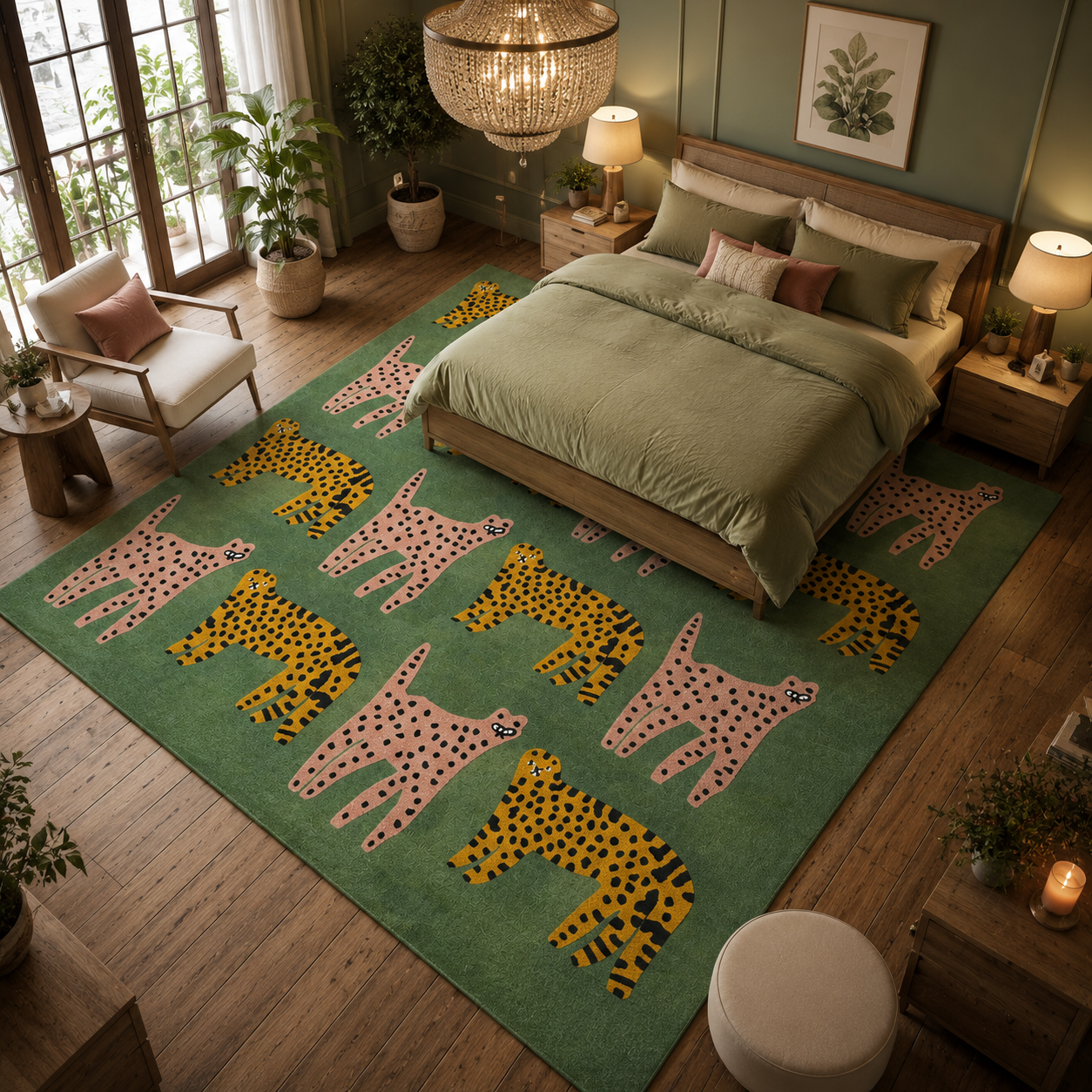 Hand-Tufted Rectangular Rug – Premium Stylish Carpet for Modern & Trendy Interior Décor