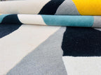 Luxury Hand-Tufted Modern Art Wool Rug | Contemporary Designer Area Rug For Elegant Interiors Carpet