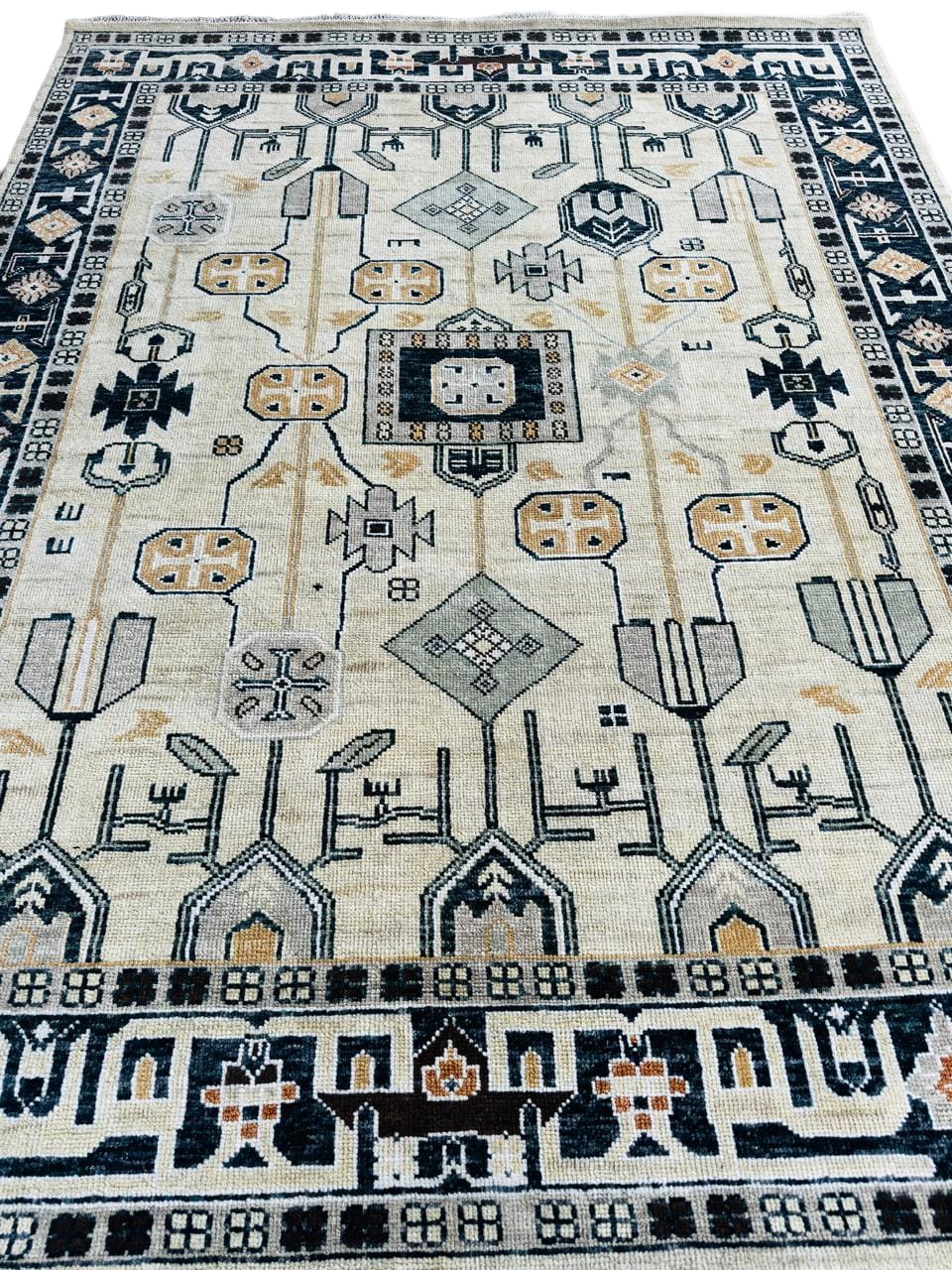 Modern Oushak Rug