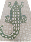Hand-Tufted Alligator Wool Area Rug – Thick, Durable & Stylish Neutral Rug for Living Room, Bedroom & Office –  Carpet