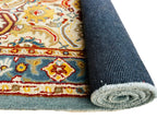 Hand Tufted Vintage Floral Wool Rug – Traditional Old-Style Area Rug for Living Room & Bedroom