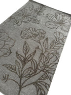 Hand Tufted Floral Gray Wool Rug – Modern Luxury Handmade Designer Area Rug for living Decor Carpet