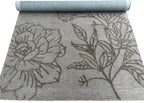 Hand Tufted Floral Gray Wool Rug – Modern Luxury Handmade Designer Area Rug for living Decor Carpet