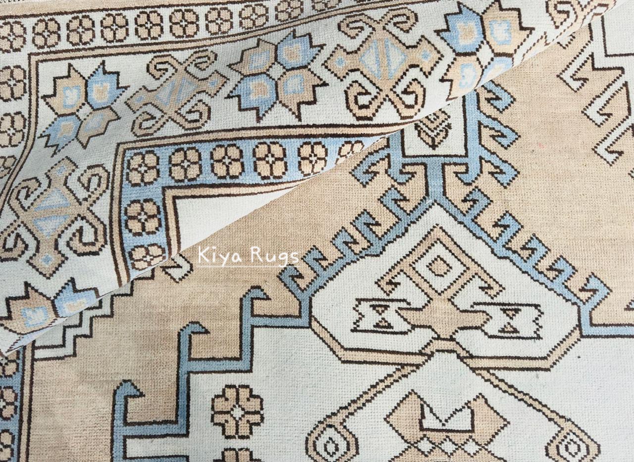 Vintage Oushak Wool Rug