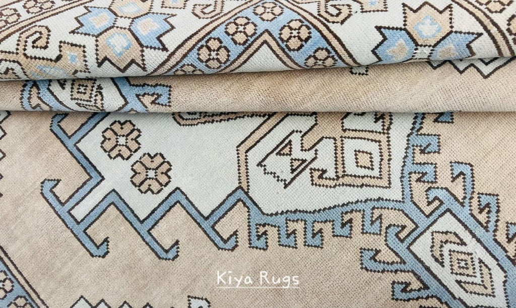 Vintage Oushak Wool Rug