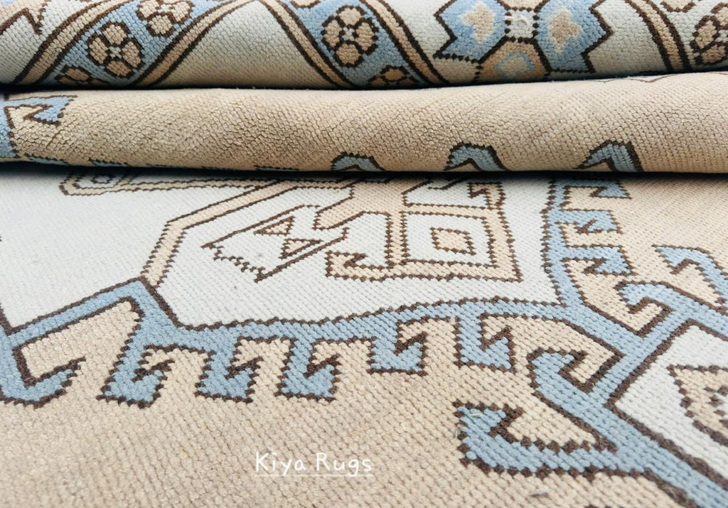 Vintage Oushak Wool Rug