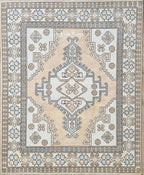 Vintage Oushak Wool Rug