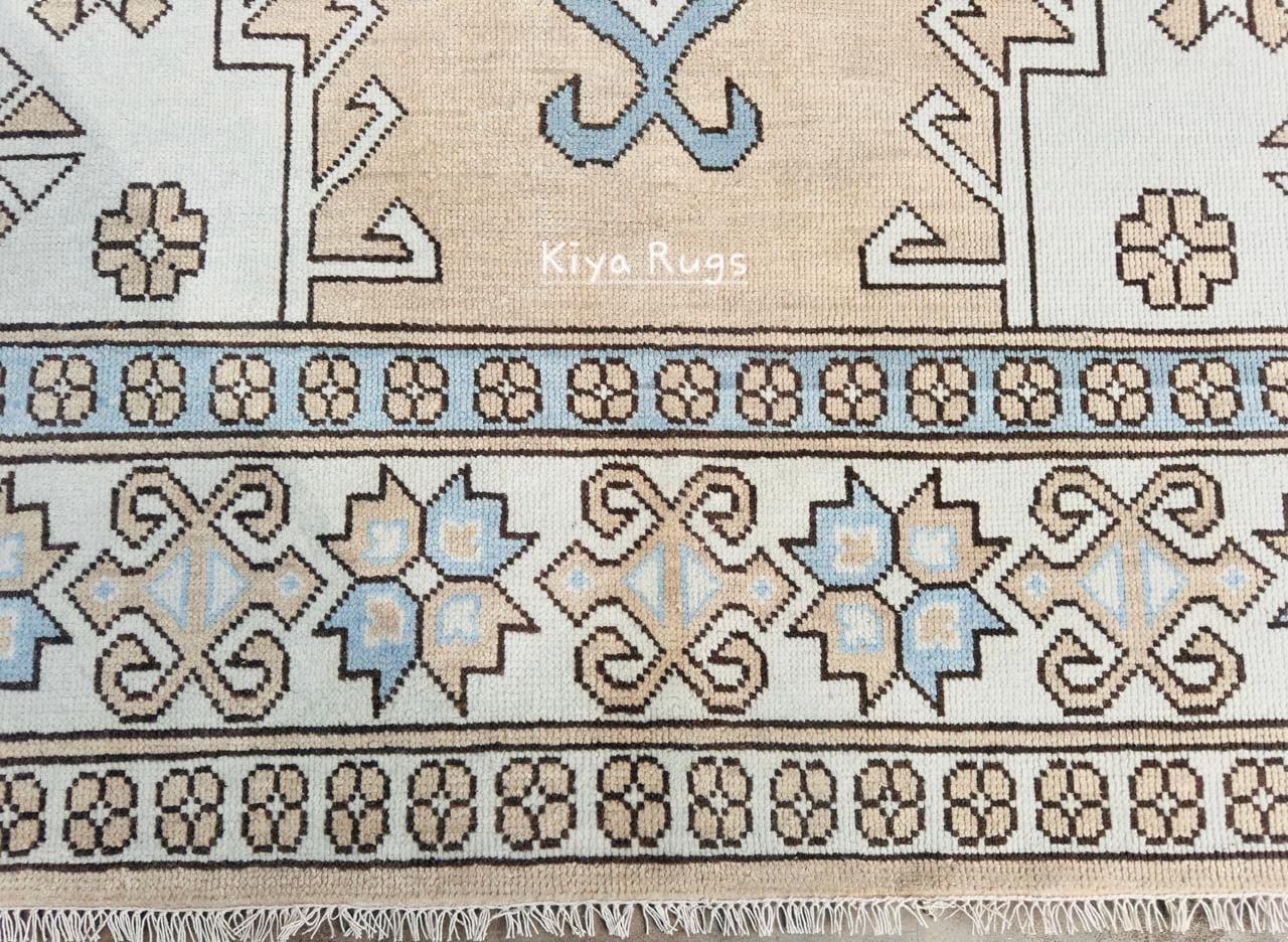 Vintage Oushak Wool Rug