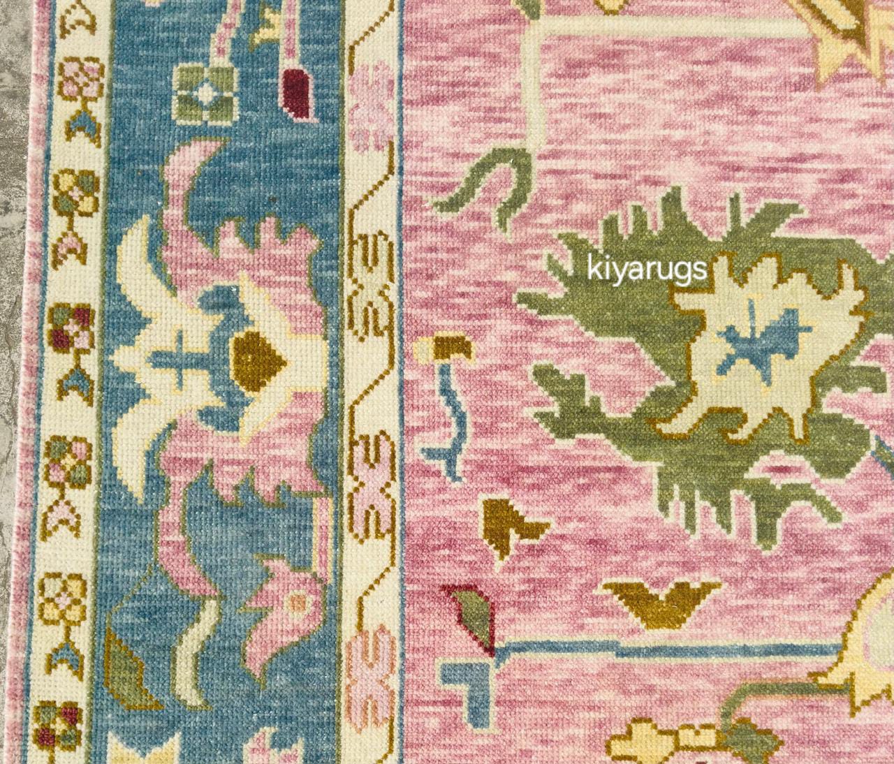 Vintage Oushak Wool Rug