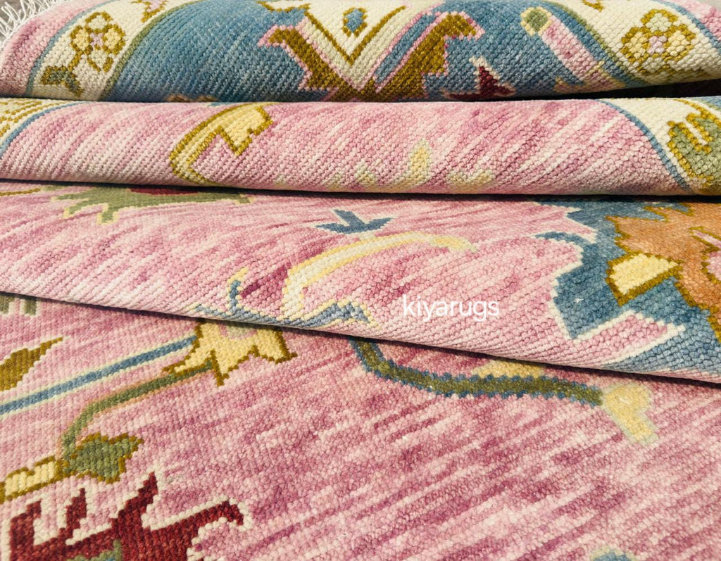 Vintage Oushak Wool Rug
