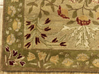 Hand-Tufted Adeline Wool Rug – Traditional Tulip Floral Design Carpet For Living Room & Bedroom, Timeless Classic Style