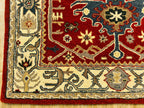 Handmade Persian Antique Style Rug – Traditional Hand-Tufted Wool Area Carpet for Living Room & Bedroom