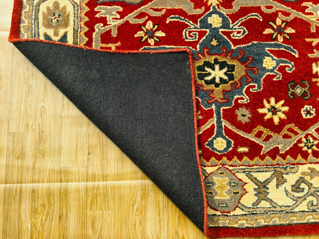 Handmade Persian Antique Style Rug – Traditional Hand-Tufted Wool Area Carpet for Living Room & Bedroom