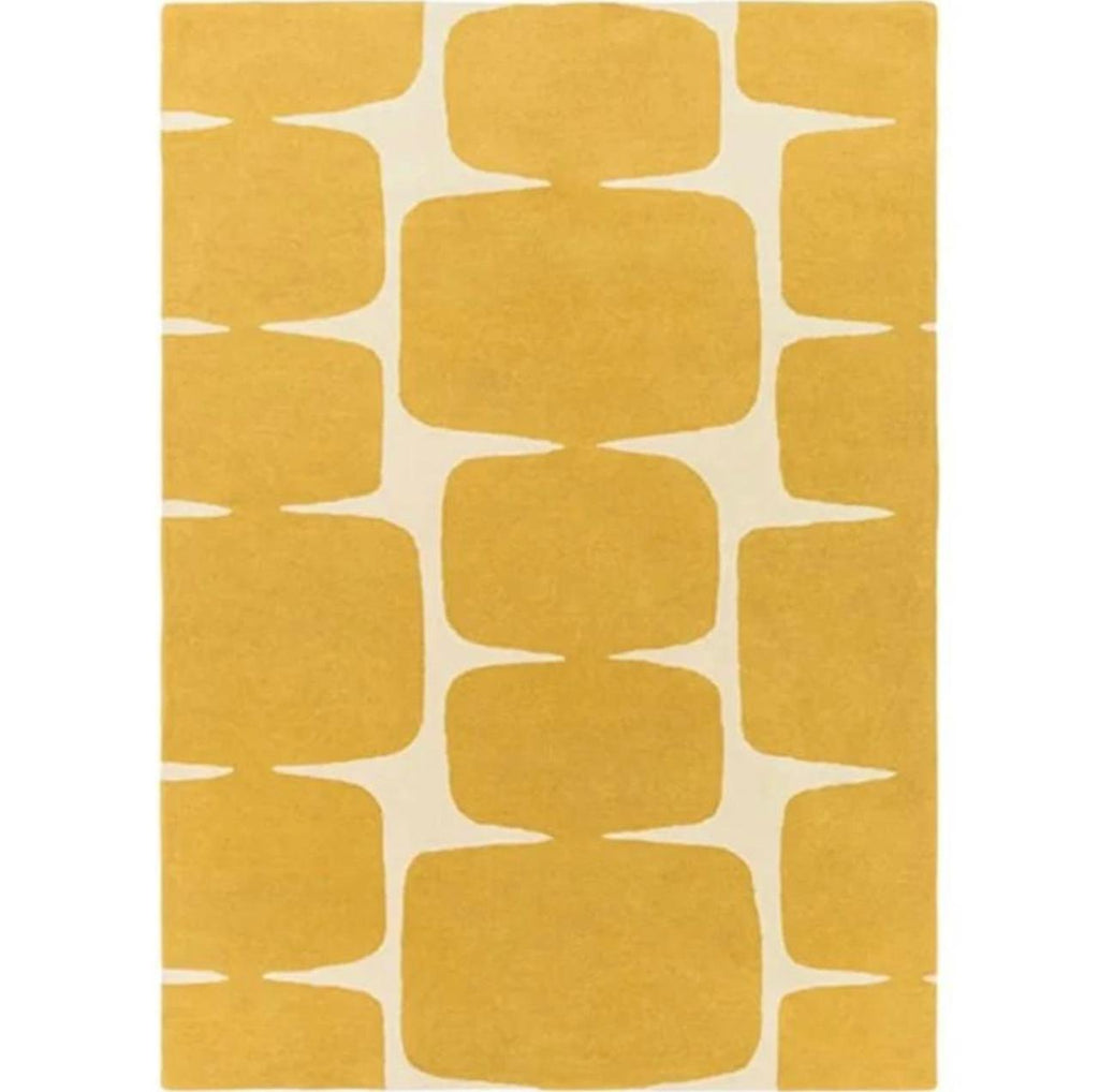 Sunshine Luxury Geometric Hand-Tufted Carpet & Rug for Living Room & Bedroom Decor