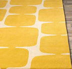Sunshine Luxury Geometric Hand-Tufted Carpet & Rug for Living Room & Bedroom Decor