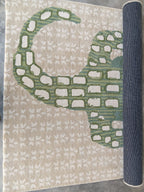 Hand-Tufted Alligator Wool Area Rug – Thick, Durable & Stylish Neutral Rug for Living Room, Bedroom & Office –  Carpet