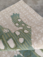 Hand-Tufted Alligator Wool Area Rug – Thick, Durable & Stylish Neutral Rug for Living Room, Bedroom & Office –  Carpet