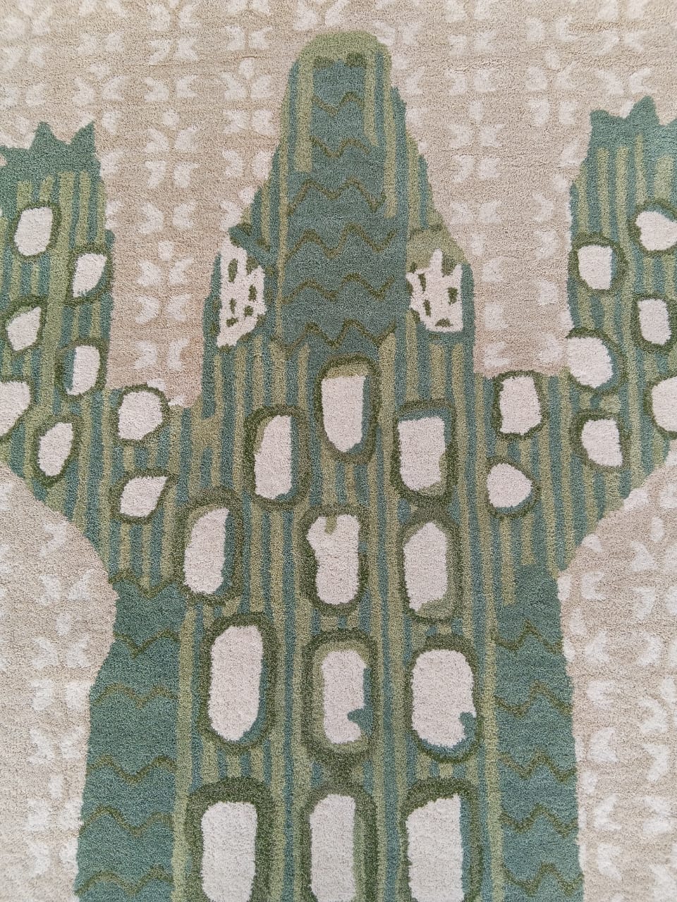 Hand-Tufted Alligator Wool Area Rug – Thick, Durable & Stylish Neutral Rug for Living Room, Bedroom & Office –  Carpet