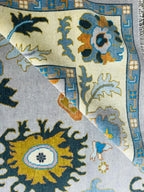 Vintage Oushak Wool Rug