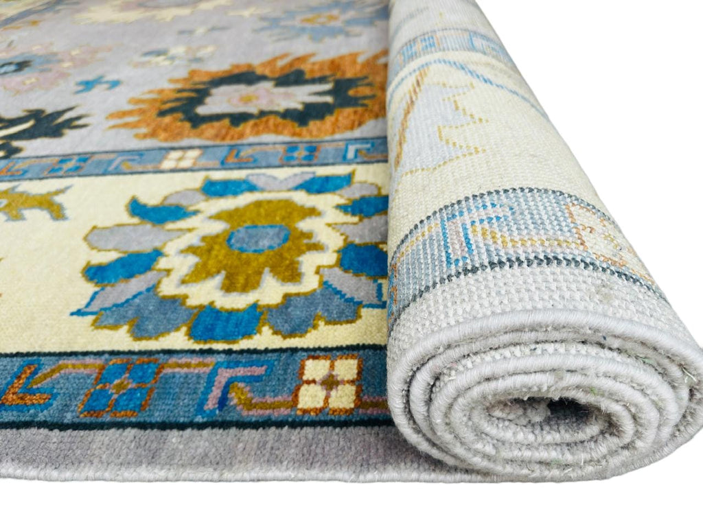 Vintage Oushak Wool Rug