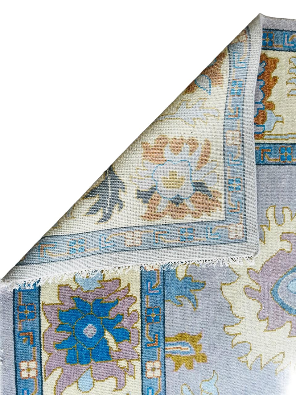 Vintage Oushak Wool Rug