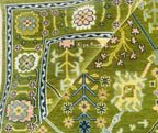 Vintage Oushak Wool Rug
