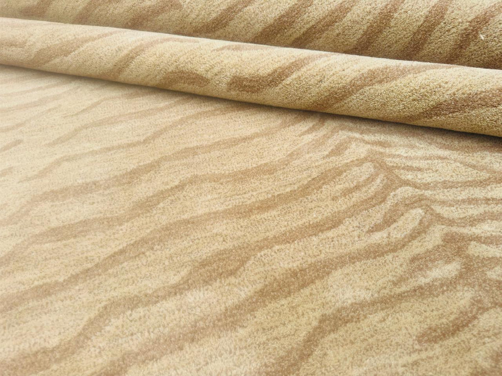 Hand Tufted Zebra Print Wool Rug – Modern Animal Pattern Area Rug For Stylish Interior Carpet