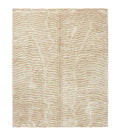 Southern Charm Hand-Tufted Wool Rug – Beige & Yellow Abstract Area Rug