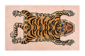 Traditional Turkish Wool Rug - Hand-Knotted Rust Area Rug Oushak Style