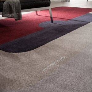 Modern Abstract Wool Tufted Rug for Living Room & Bedroom