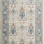 Luxury Hand-Knotted Oriental Rug – Soft Multicolor Persian Design Carpet
