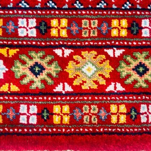 Premium Hand-Knotted Serapi Carpet – Traditional Red Wool Persian Rug