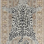 Octivia Leopard Hand Tufted Wool Rug