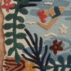 Ocean Garden Bliss – Hand-Tufted Rug