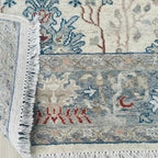 Luxury Hand-Knotted Oriental Rug – Soft Multicolor Persian Design Carpet