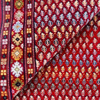 Premium Hand-Knotted Serapi Carpet – Traditional Red Wool Persian Rug
