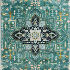 Maribelle Designer Wool Rug – Luxury  knotted  Living Room Carpet