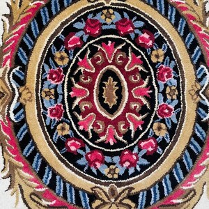 Royal Versailles Hand  knotted Rug – Luxury Floral Heritage Carpet