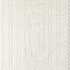 Blush Scallop Hand-Tufted Rug – Modern Luxury Carpet