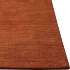 Dark Brown Plain Tufted Woolen Floor Carpet