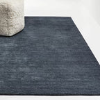 Indigo Elegance Hand Tufted Wool Rug – Modern Area Carpet