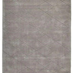 Premium Hand Tufted Geometric Wool Rug – Modern Area Carpet
