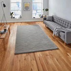 Premium Hand Tufted Geometric Wool Rug – Modern Area Carpet
