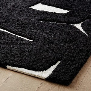 Modern Hand Tufted Thick Pile Wool Carpet for Living Room & Bedroom