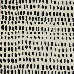 Modern Black & Beige Abstract Hand Tufted Wool Area Rug