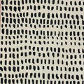 Modern Black & Beige Abstract Hand Tufted Wool Area Rug