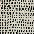 Modern Black & Beige Abstract Hand Tufted Wool Area Rug